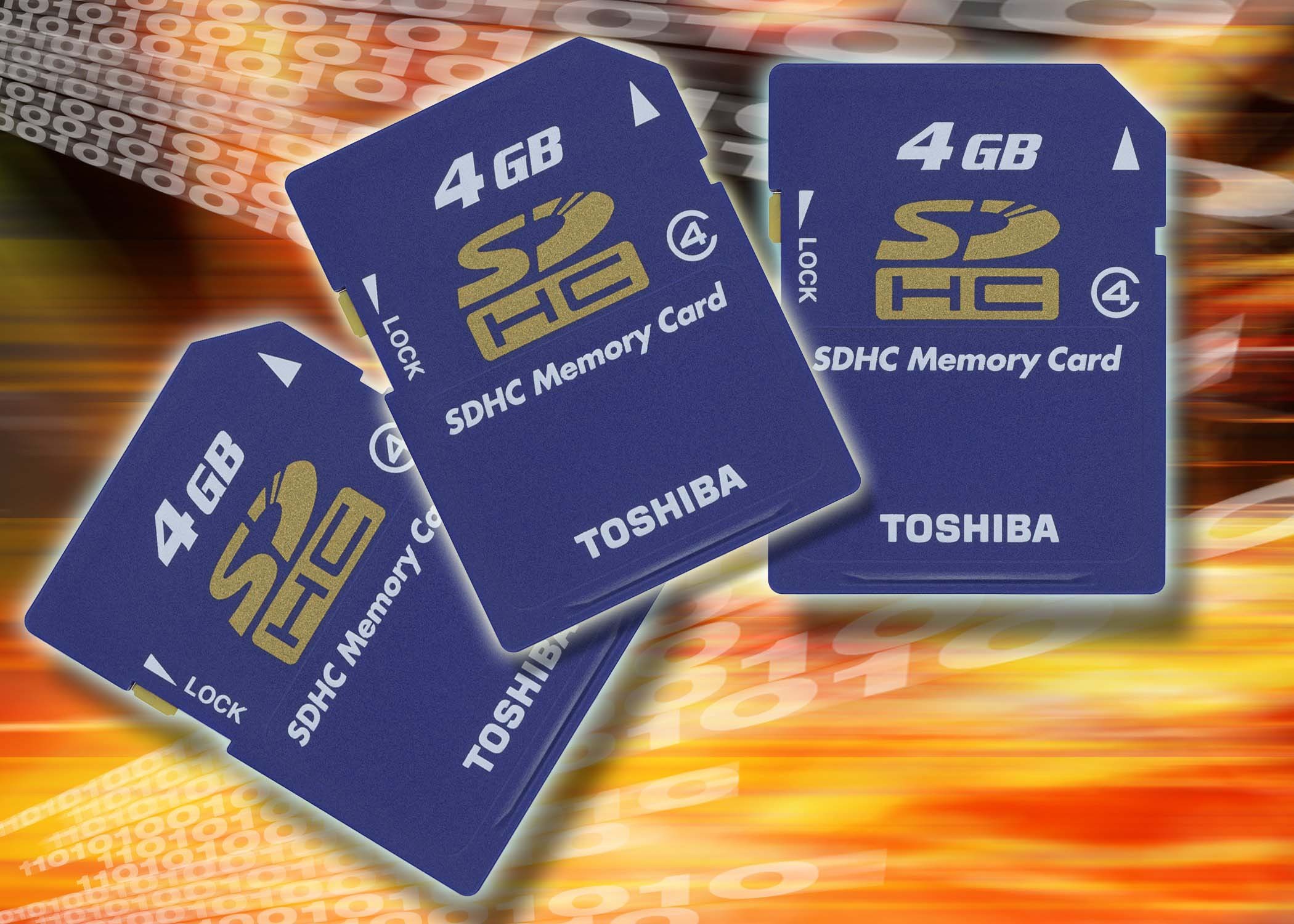 Toshiba unveils high capacity SD cards What Digital Camera