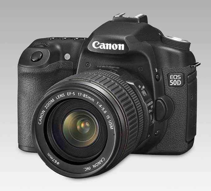 Canon launches new EOS 50D digital SLR What Digital Camera