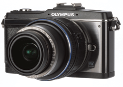 Olympus EP2 micro systems camera