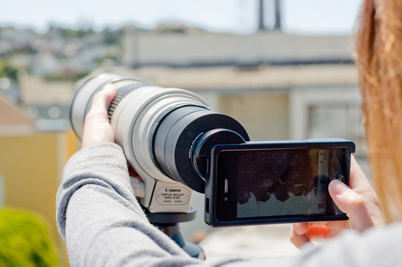 iPhone DSLR lens adapter released What Digital Camera