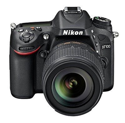 Nikon D7100 front view