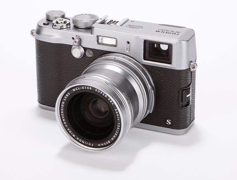 Fujifilm X100S with conversion lens