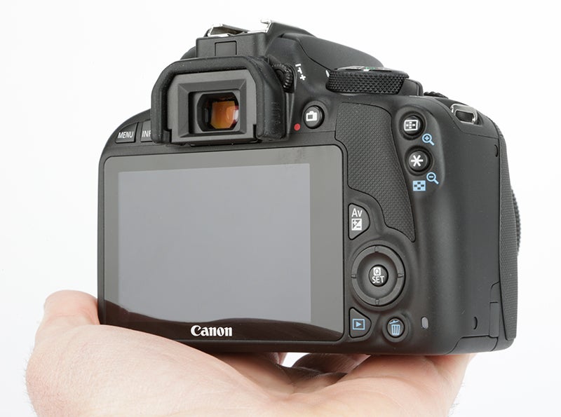 Canon EOS 100D rear angle