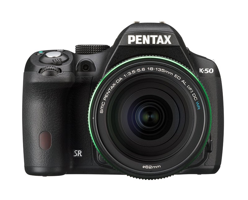 Pentax K-50 Front