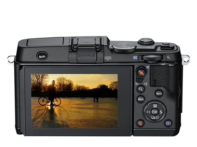 Olympus E-P5 Review - rear controls