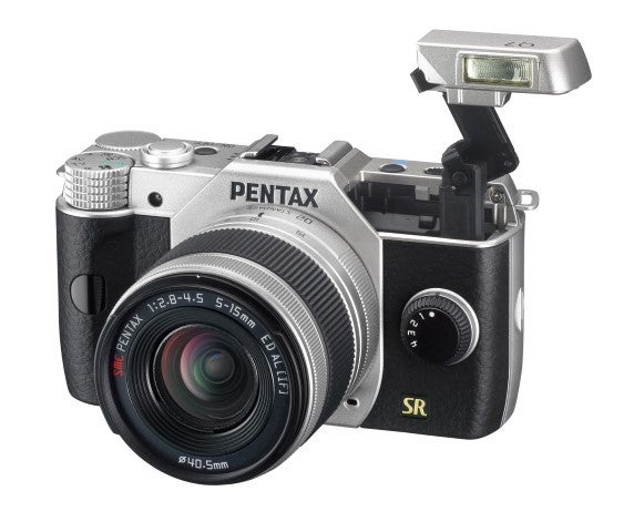 Pentax Q7 Review - flash up