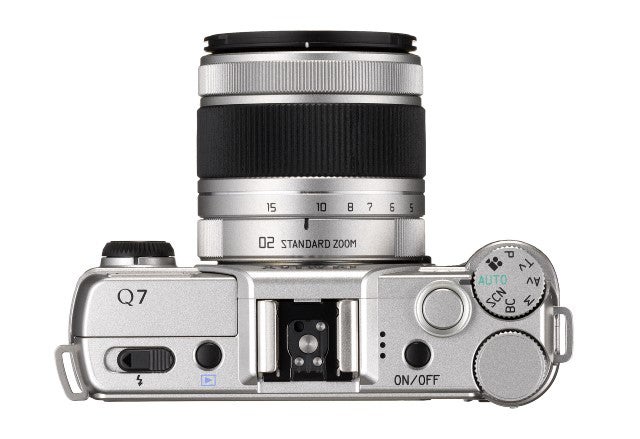 Pentax Q7 Review -  top view
