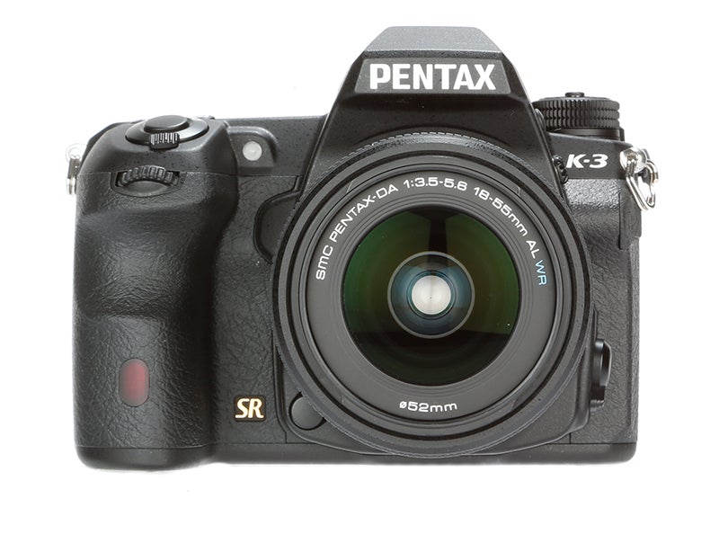 Pentax K-3 Review –  front on view