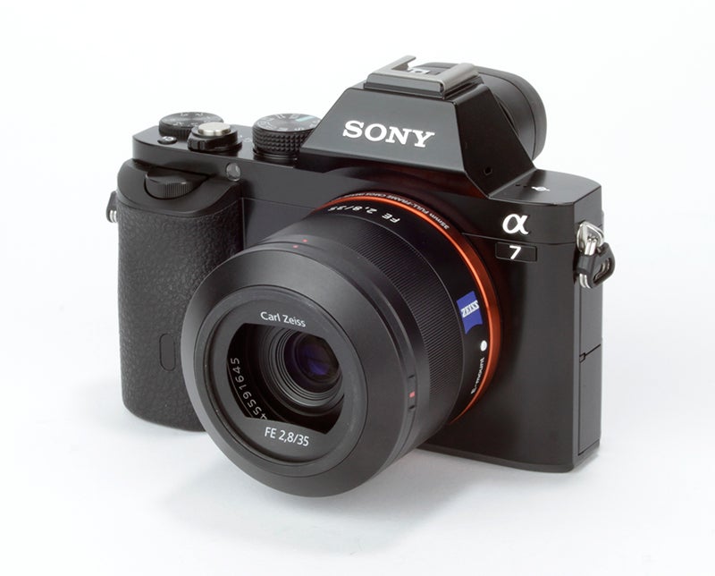 Sony Alpha 7 (A7) Review - front angled