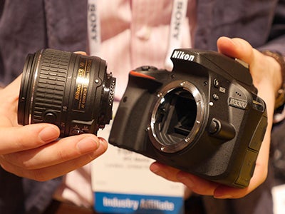 Nikon D3300 lens and body