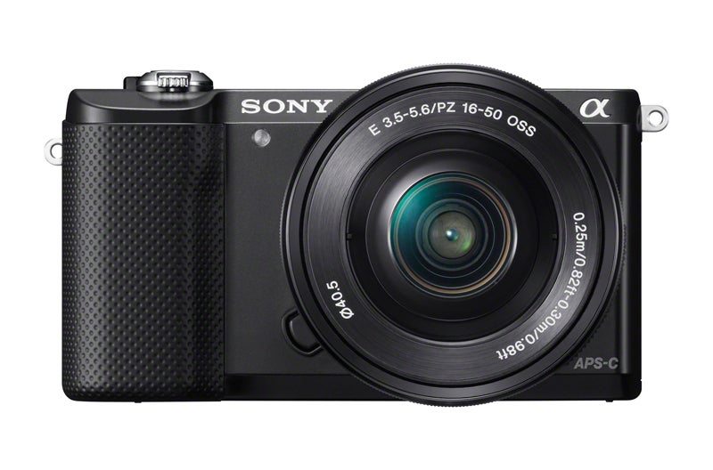 Sony a5000 front view