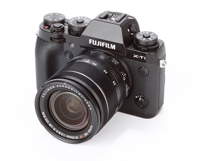 Fujifilm X-T1 Review – top angled
