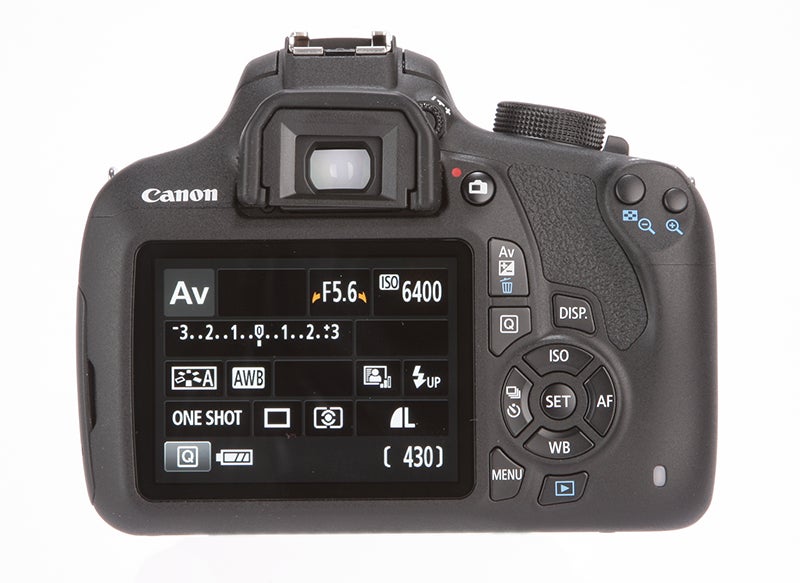 Canon EOS 1200D Review - rear