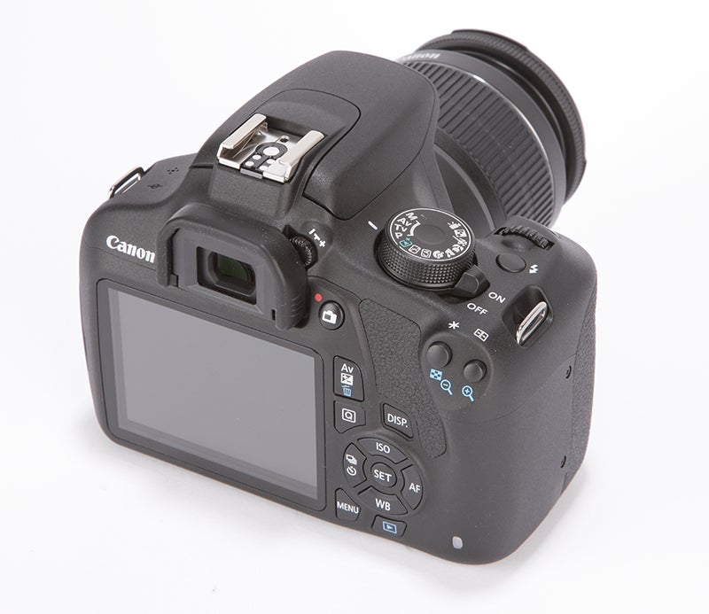 Canon EOS 1200D Review - rear angled