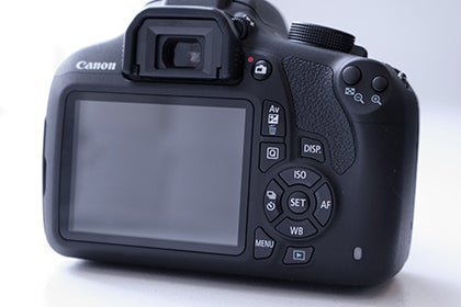 Canon EOS 1200D rear view