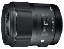 Sigma 35mm f/1.4 DG HSM lens
