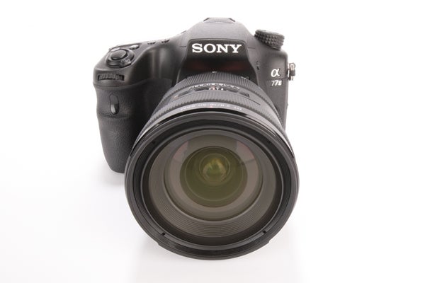 Sony Alpha A77 Mark II Review - front view