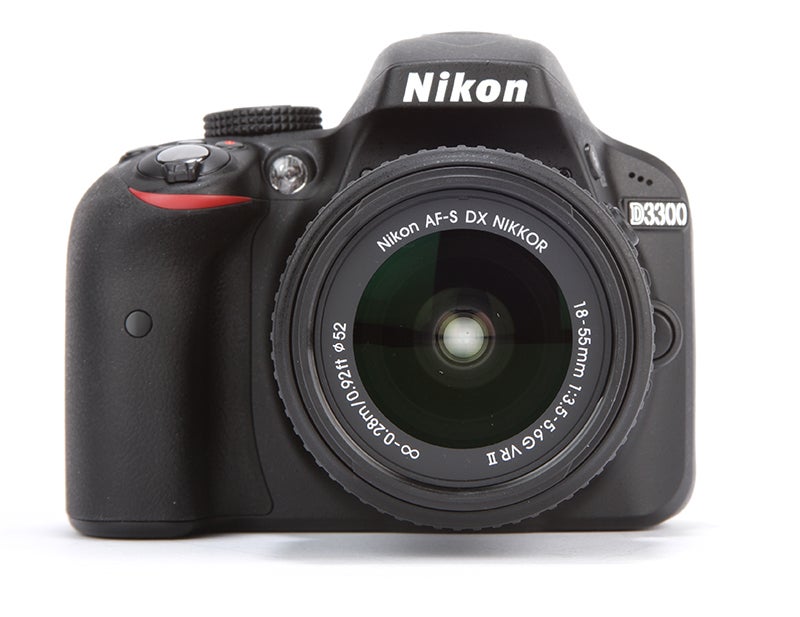 Nikon D3300 front view