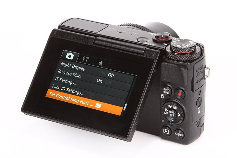 Canon PowerShot G7 X Review - tiltable screen