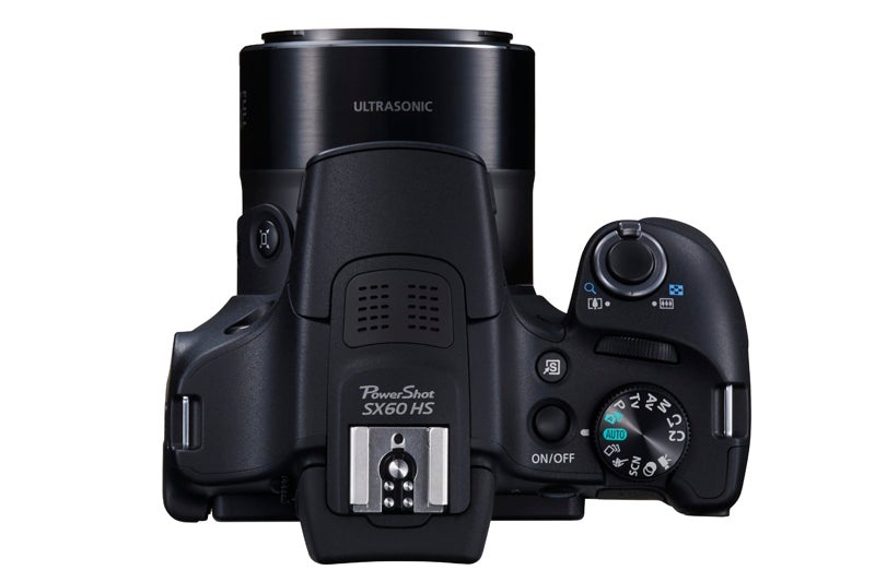 Canon PowerShot SX60 HS Review - top down