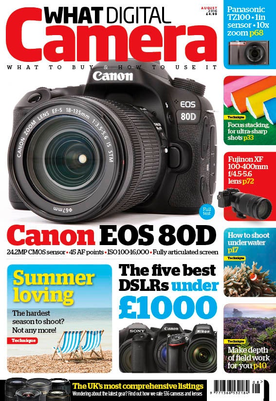 What Digital Camera August 2016 cover