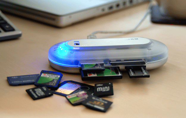Fujifilm memory card readers