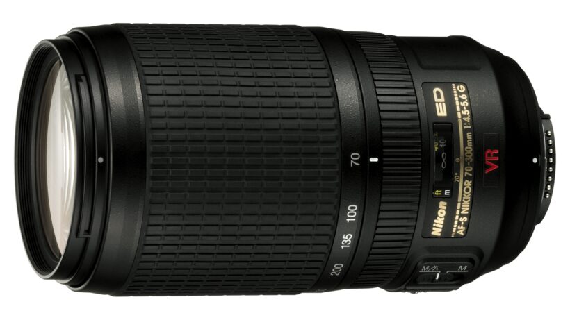 Nikon AF-S VR Zoom-Nikkor 70-300mm telephoto lens