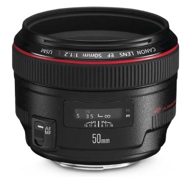 Canon EF 50mm f/1.2L USM