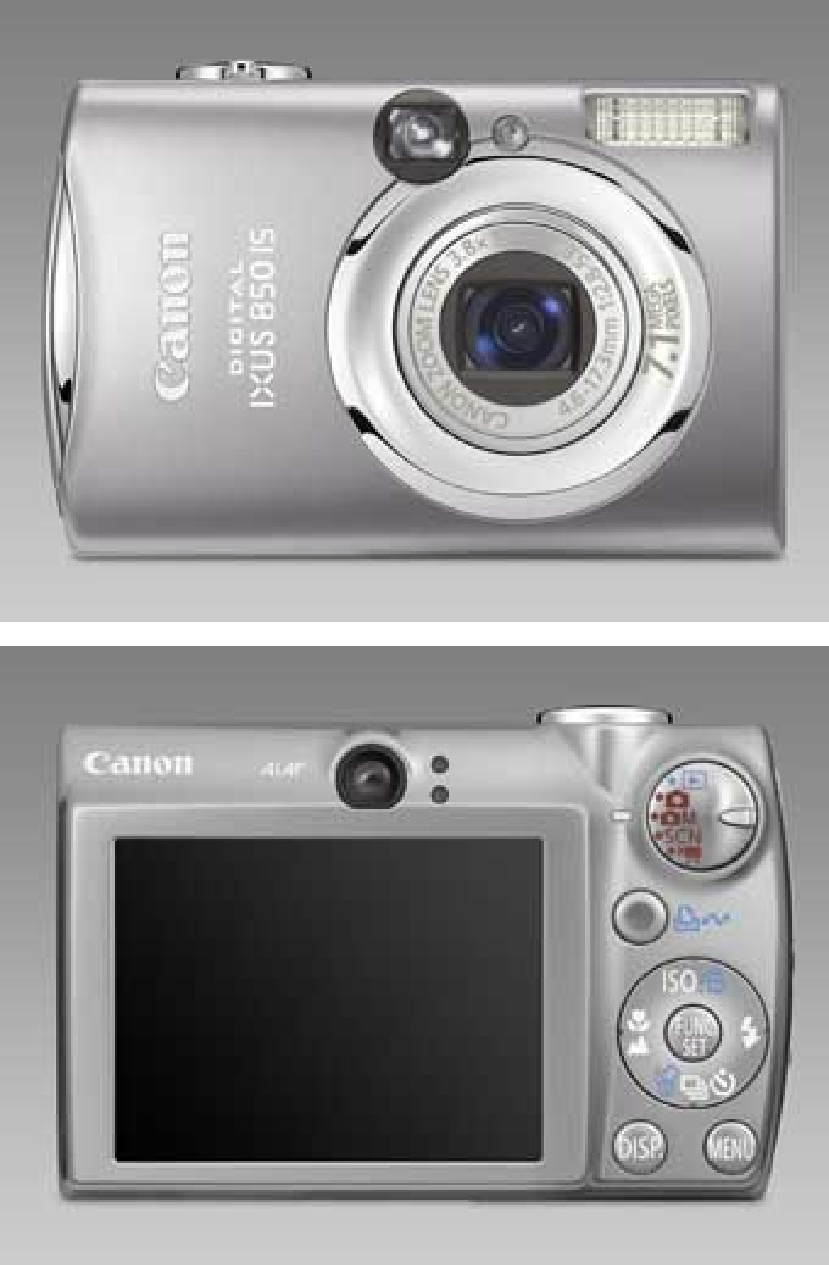 Canon Digital IXUS 850 IS - What Digital Camera