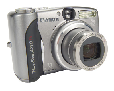 Canon PowerShot A710IS Review
