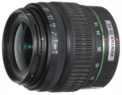 Pentax DA SMC f/3.5-5.6 18-55mm A Review