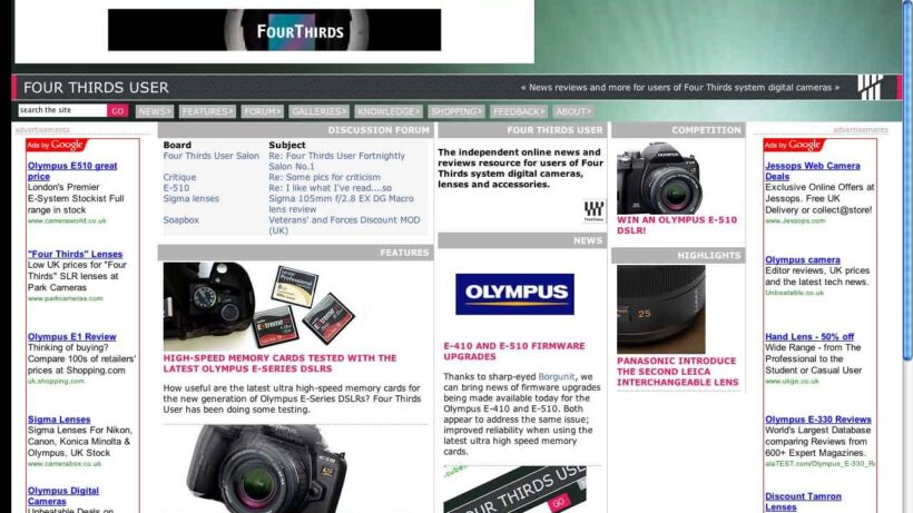 New Online Magazine for Four Thirds Users