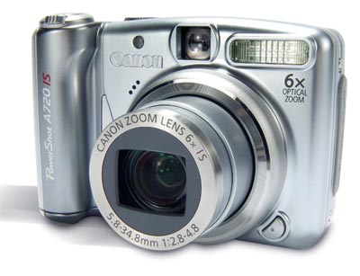 Canon PowerShot A720 IS Review