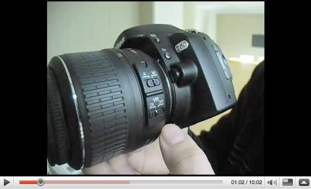 Video Review: Nikon D60 Digital SLR Camera