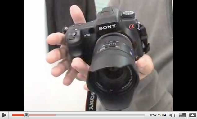 Video Review: Sony Alpha 700 Digital SLR Camera