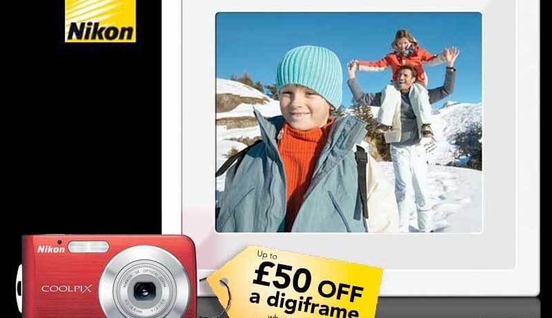 Nikon Coolpix photo frame offer