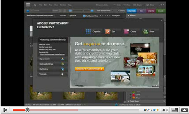 Adobe Photoshop Elements 7: Synchronisable Back-Ups - video tutorial