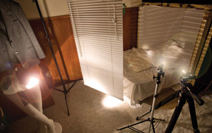 set up Light Painting