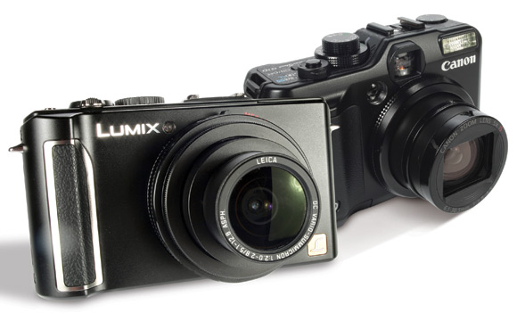 Canon PowerShot G10 vs Panasonic Lumix LX3 : head to head review