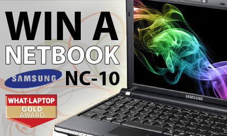 Win a Samsung NC10 Netbook with PicStop