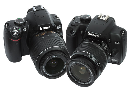Canon 1000D vs Nikon D60: Entry-level DSLR head to head