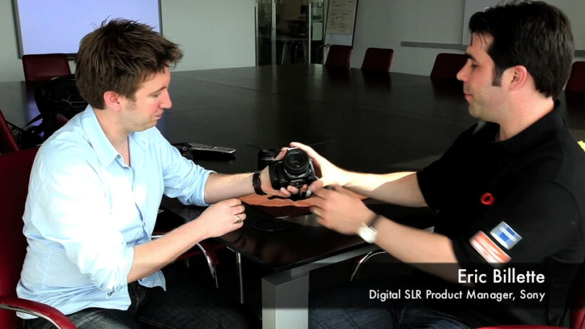 Sony a230 and a380 first look video