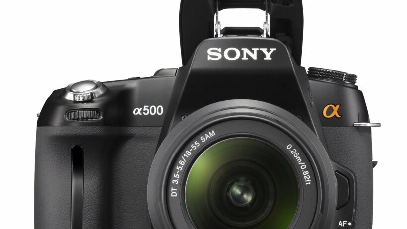 Sony Alpha A500/A550 video preview