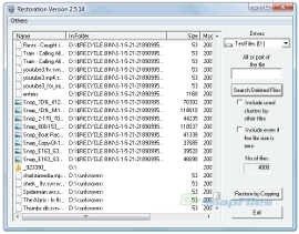 Restoration - File Undelete Utility