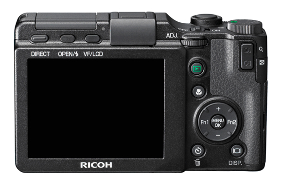Ricoh GXR back