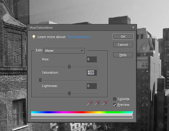 How to Shoot... Black & White - Hue & Saturation