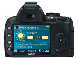 Changing the aperture