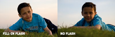 Flash vs no flash Flash vs no flash