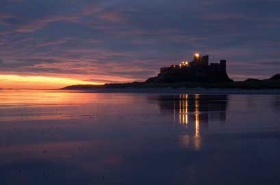 British Heritage - Bamburgh Castle in Northumberland British Heritage - Bamburgh Castle in Northumberland