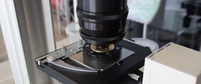 Microscope lens helps create 3D models
